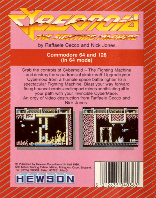 Cybernoid - The Fighting Machine — box-2D-back (EU)