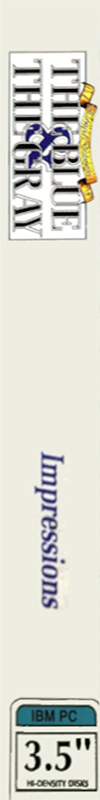 Edward Grabowski's The Blue And The Gray — box-2D-side (US)