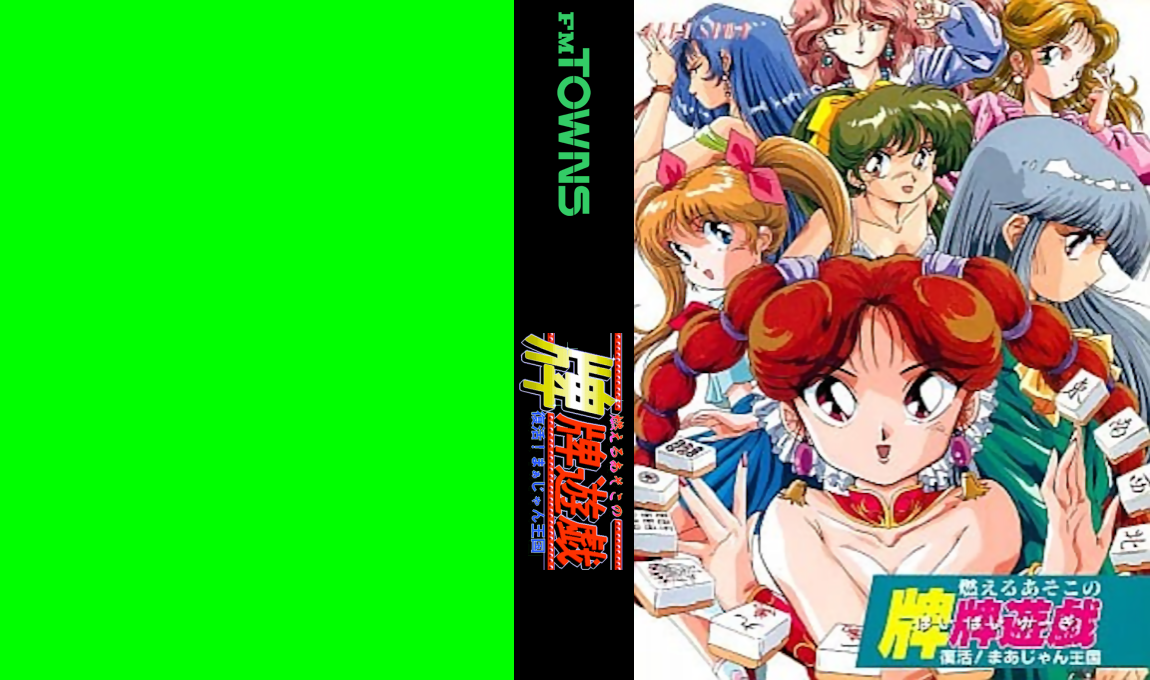 Moeru Asoko no Paipai Yuugi - Fukkatsu! Mahjong Oukoku — box-texture (JP)