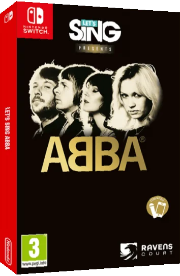 Let's Sing Presents ABBA — box-3D (EU)