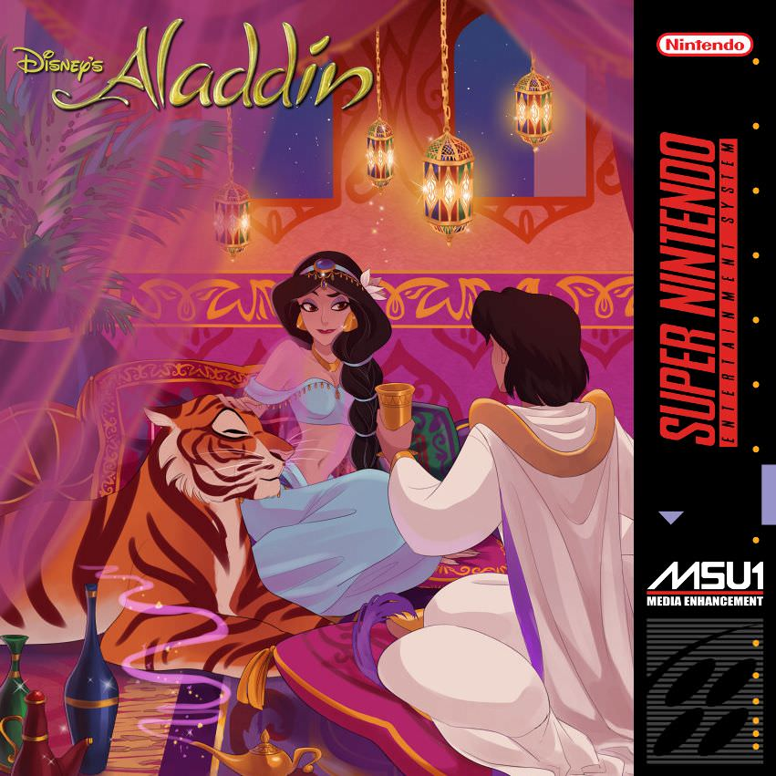 Aladdin box art
