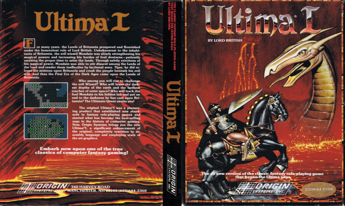 Ultima 1 — box-texture (US)