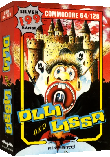 Olli & Lissa : The Ghost of Shilmoore Castle — box-3D (EU)