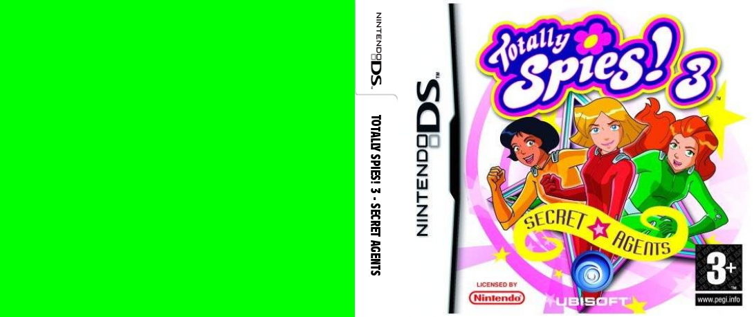 Totally Spies! 3 - Secret Agents — box-texture (EU)