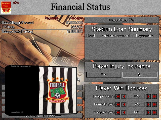Football Masters 98 — mixrbv2 (WOR)