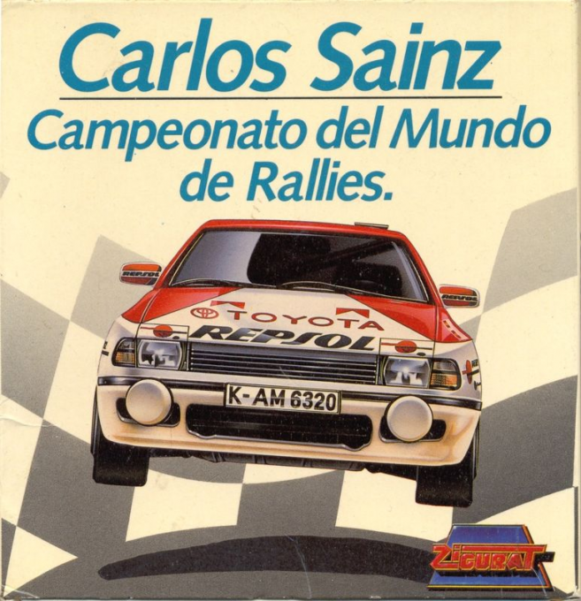 Carlos Sainz - Campeonato del Mundo de Rallies box art
