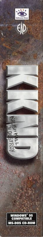 KKND - Krush Kill 'N Destroy — box-2D-side (US)