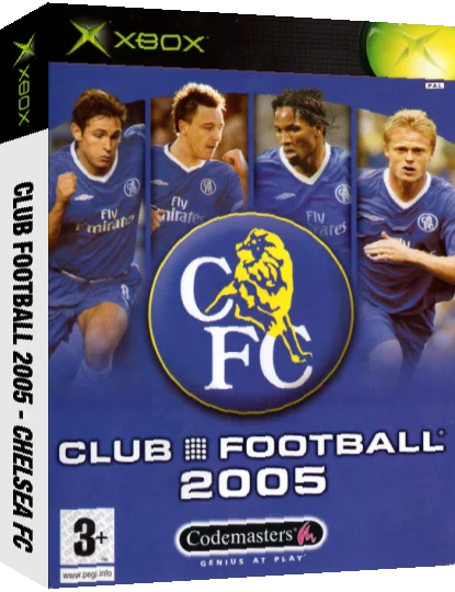 Club Football 2005 - Chelsea FC — box-3D (UK)