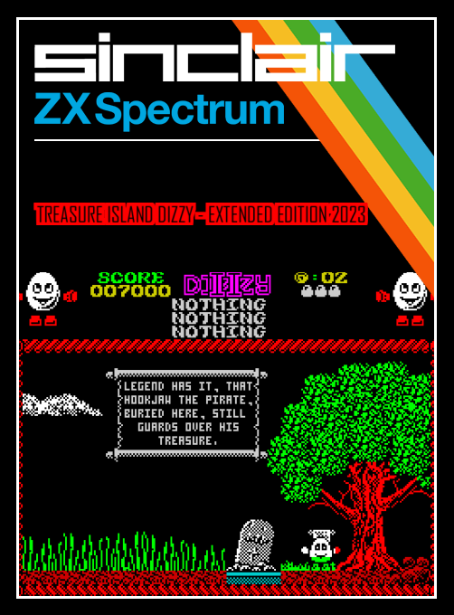 Treasure Island Dizzy - Extended Edition 2023 box art