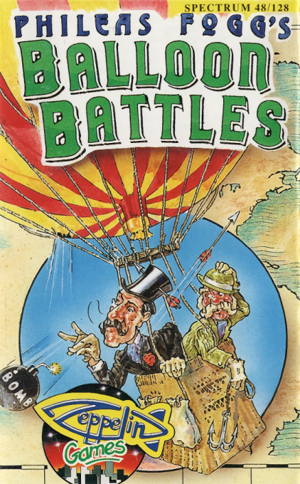 Phileas Fogg's Balloon Battles box art