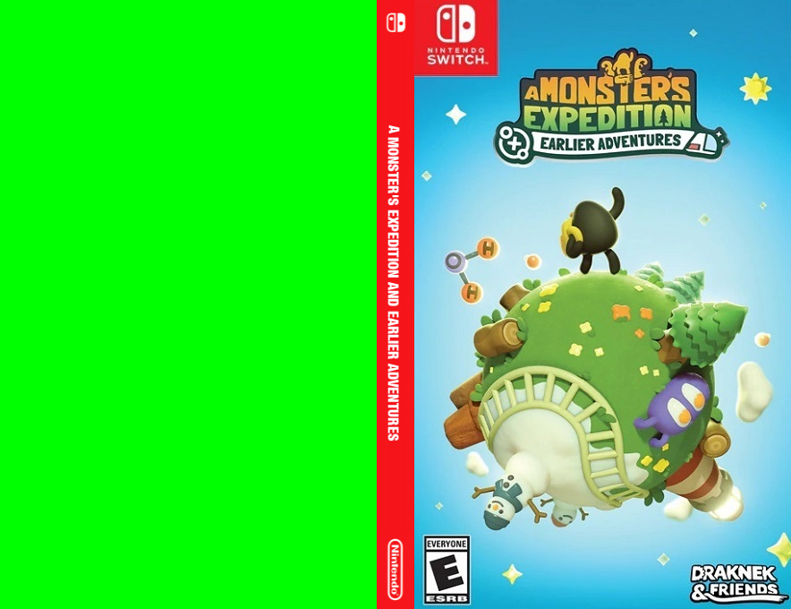 A Monster's Expedition and Earlier Adventures — box-texture (US)