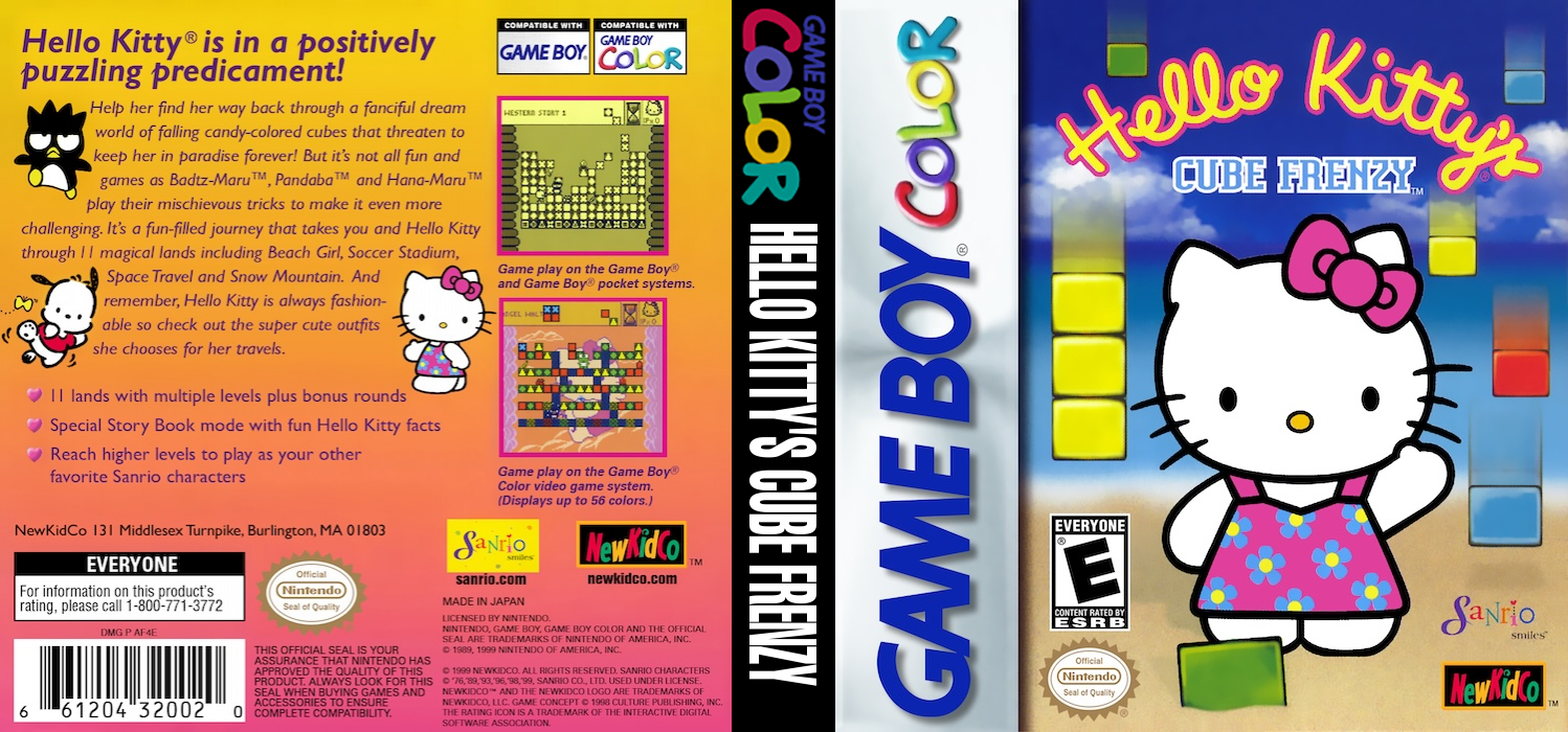 Hello Kitty's Cube Frenzy — box-texture (US)