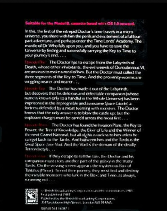 Doctor Who: The First Adventure — box-2D-back (EU)