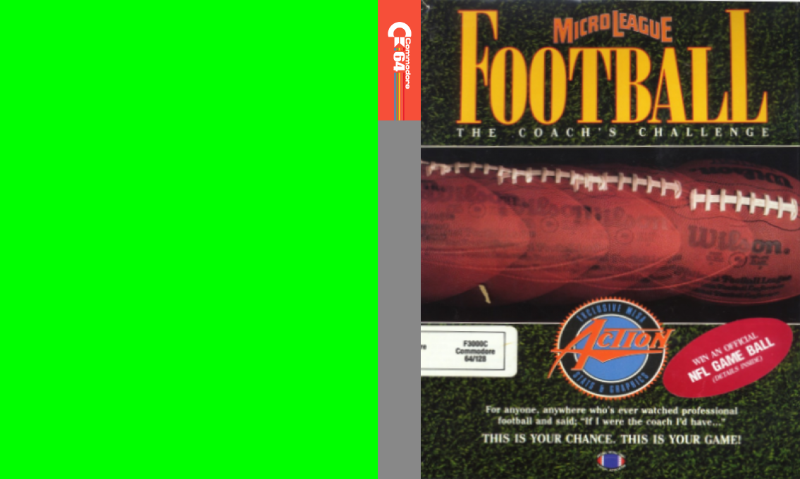 Microleague Football — box-texture (US)
