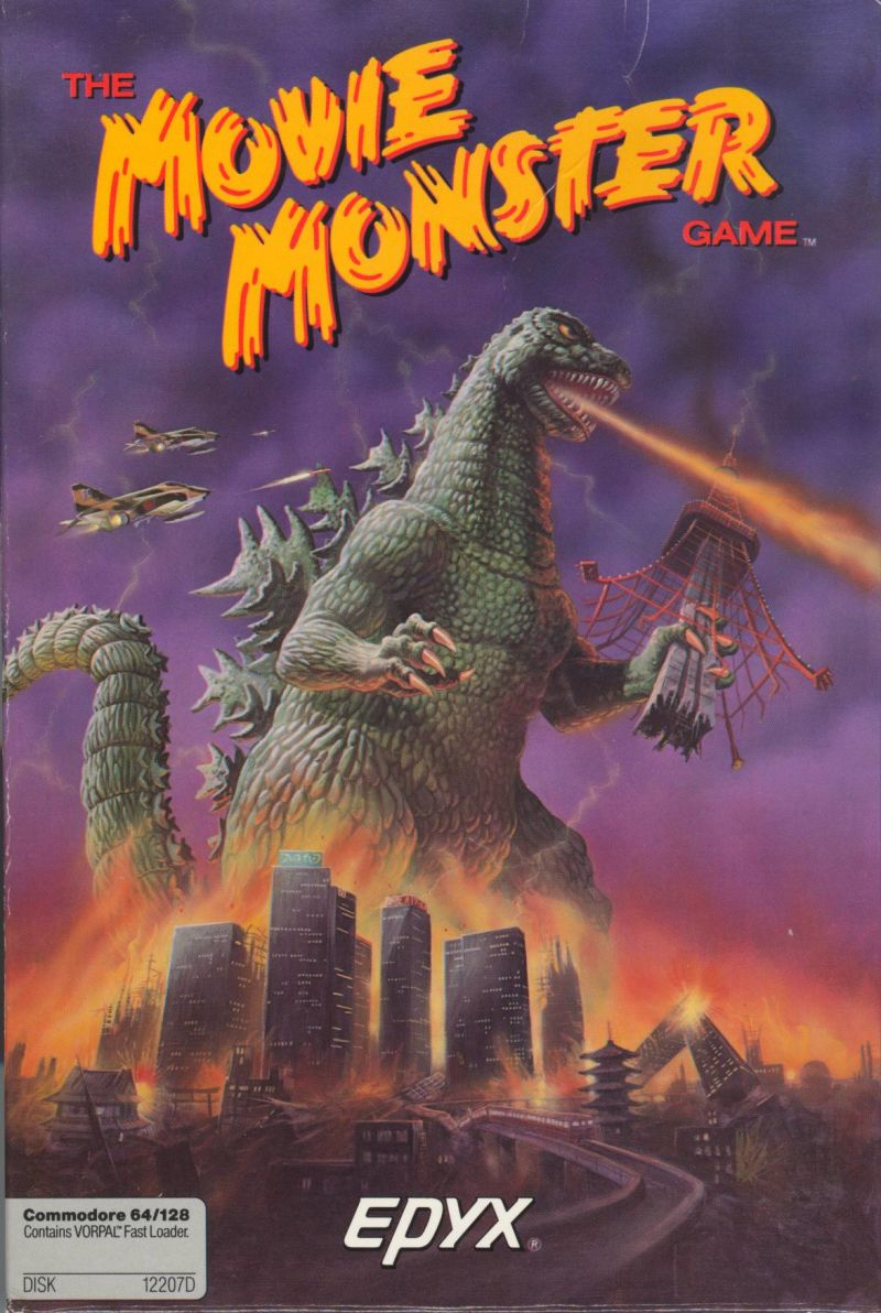 The Movie Monster Game box art