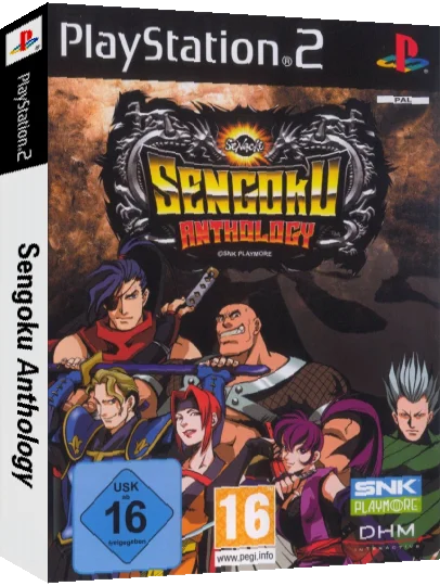 Sengoku Anthology — box-3D (EU)