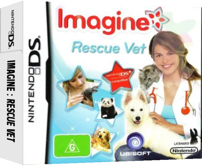 Imagine - Rescue Vet — box-3D (EU)