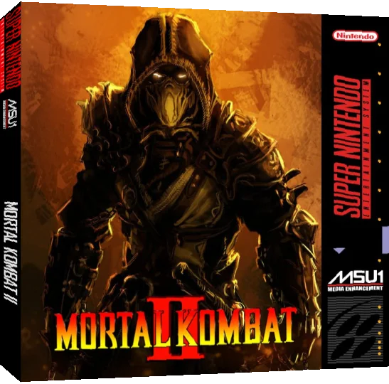 Mortal Kombat II — box-3D (US)