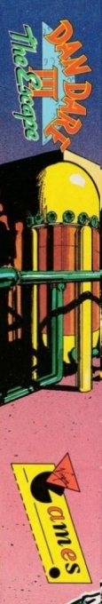 Dan Dare III - The Escape — box-2D-side (EU)