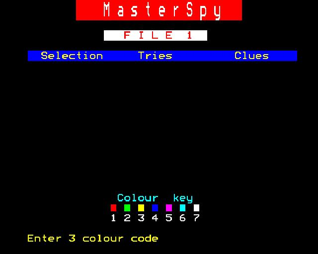 Masterspy — ss (WOR)