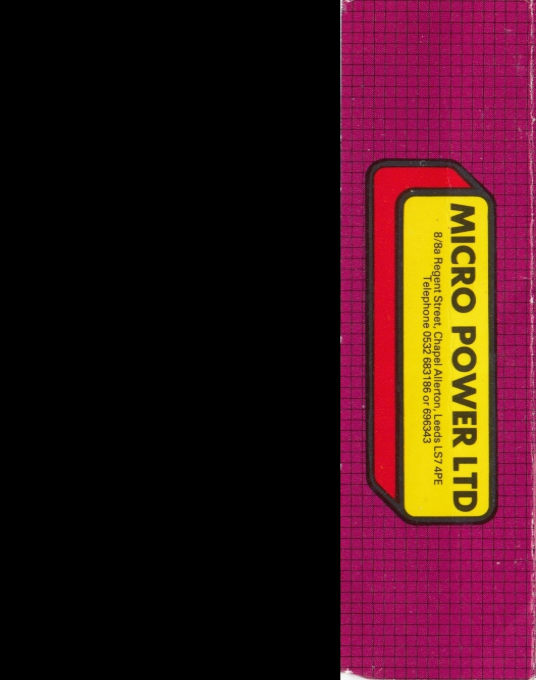 Bandits at 3 O' Clock — box-2D-back (WOR)