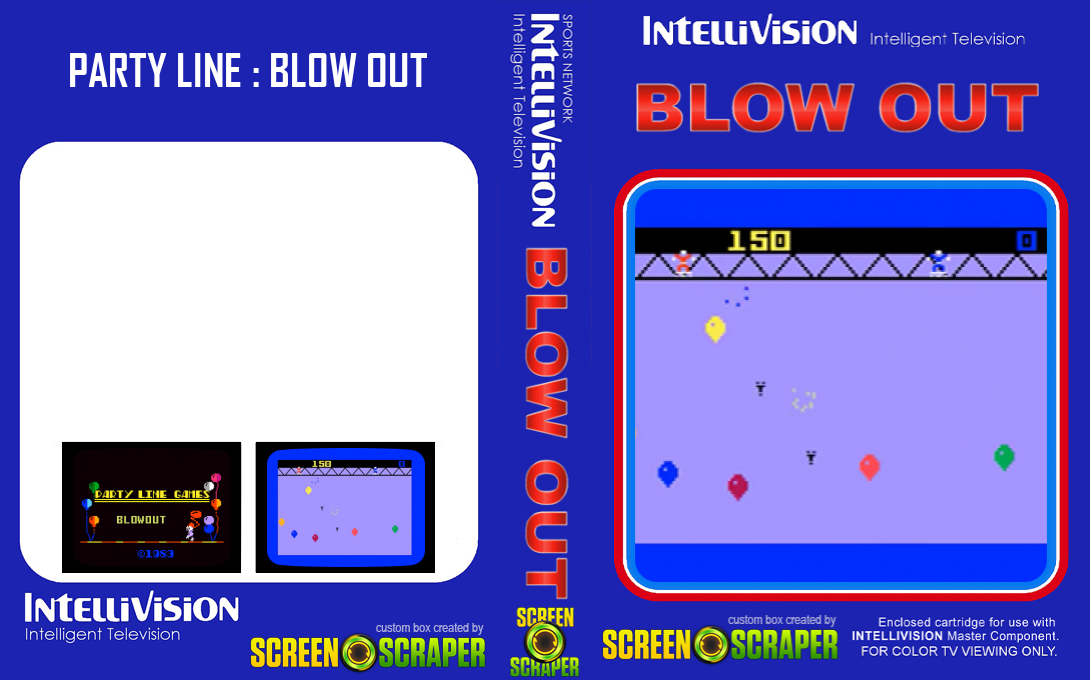 Party Line - Blow Out — box-texture (SS)