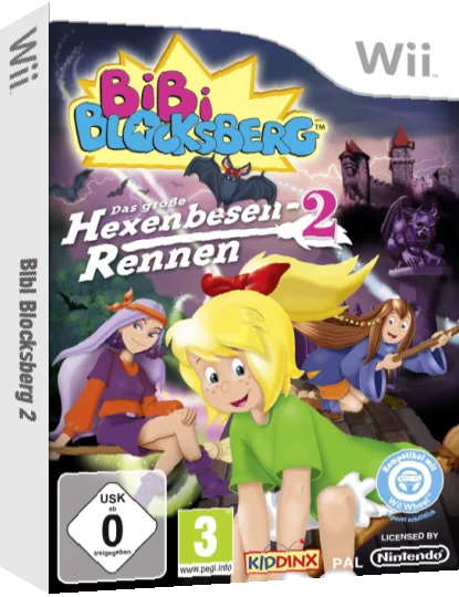 Bibi Blocksberg - Das grosse Hexenbesen-Rennen 2 — box-3D (DE)