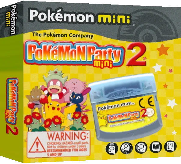 Pokemon Party Mini 2 — box-3D (WOR)