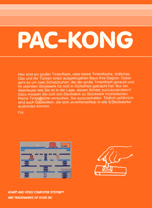 Pac-Kong — box-2D-back (EU)