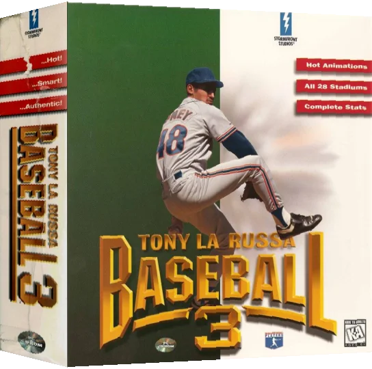 Tony La Russa Baseball 3 — box-3D (US)