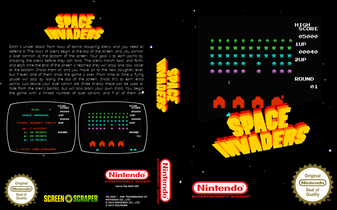 Space Invaders — box-texture (SS)