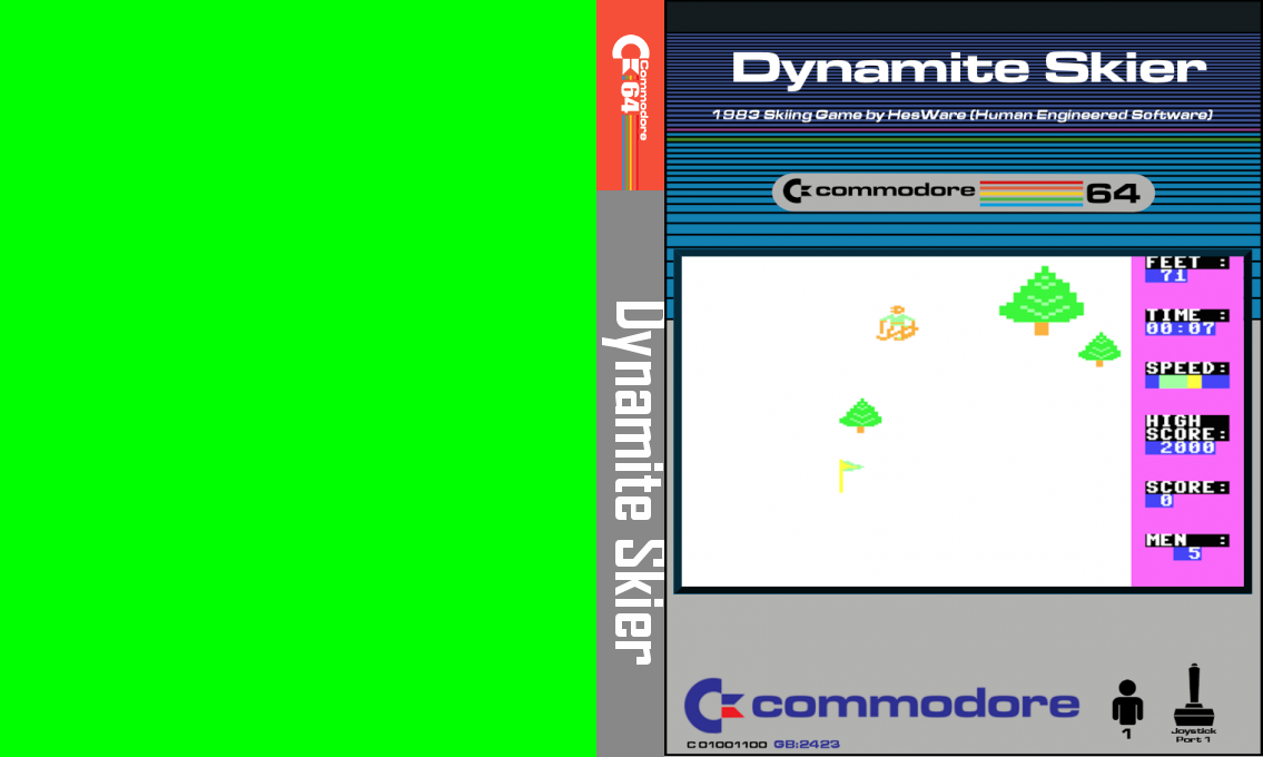 Dynamite Skier — box-texture (CUS)