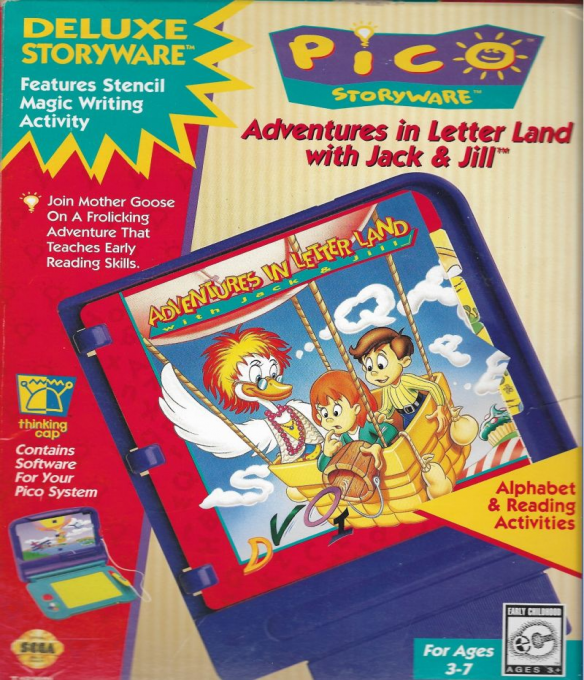 Adventures in Letter Land with Jack And Jill box art