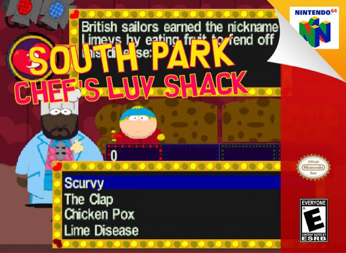 South Park - Chef's Luv Shack — box-2D (SS)