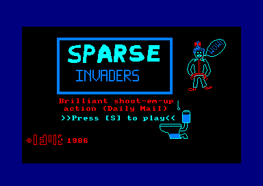 Sparse Invaders — sstitle (EU)