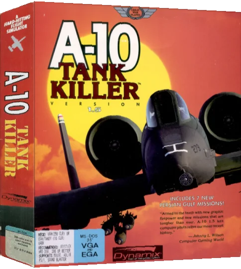 A-10 Tank Killer — box-3D (US)