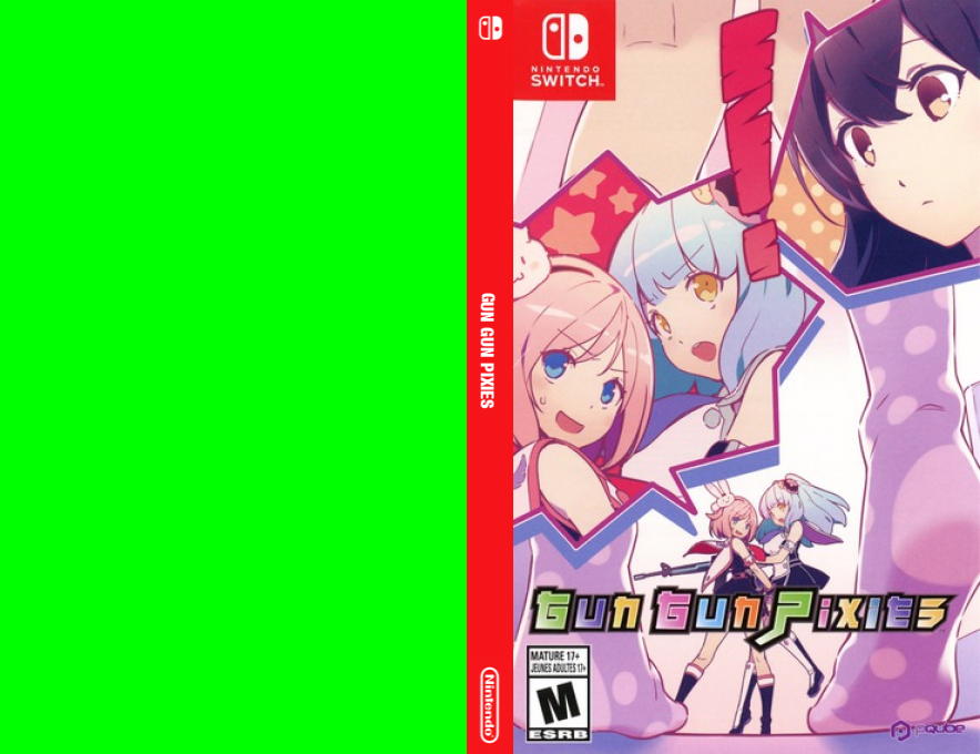 Gun Gun Pixies — box-texture (US)
