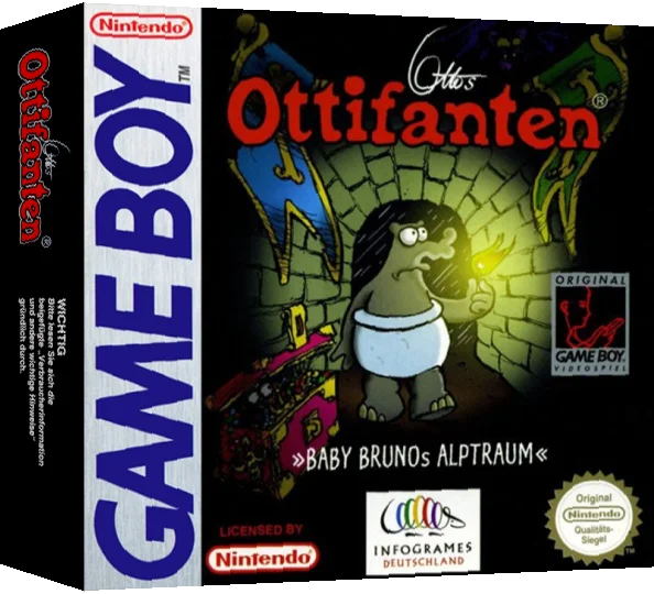 Otto's Ottifanten - Baby Bruno's Alptraum — box-3D (DE)
