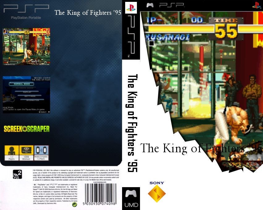 King of Fighters '95, The — box-texture (SS)