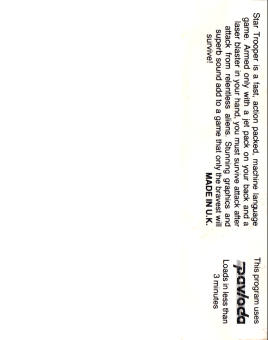 Star Trooper — box-2D-back (EU)