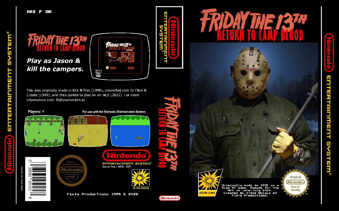 Friday the 13th - Return to Camp Blood — box-texture (WOR)