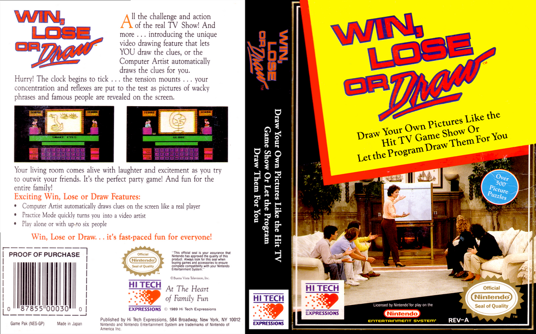 Win, Lose Or Draw — box-texture (US)