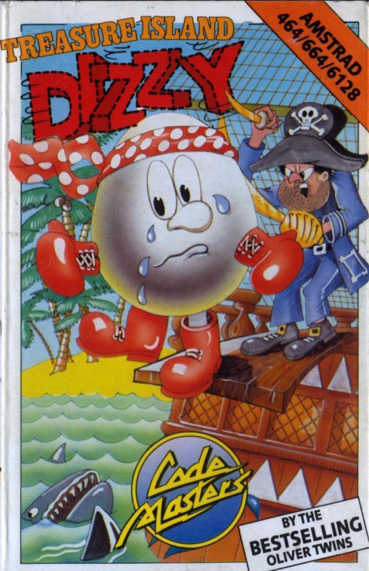 Dizzy 2 - Treasure Island Dizzy box art