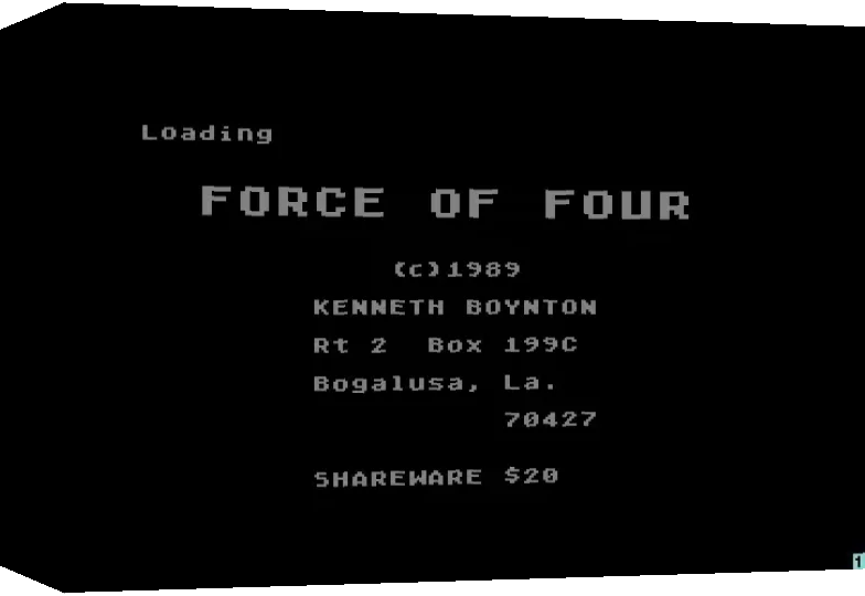 Force of Four — box-3D (WOR)
