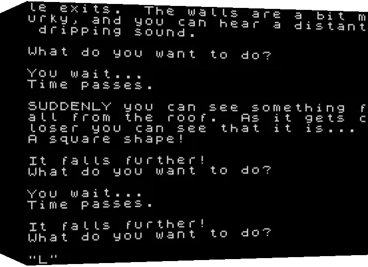 Tetris - The Text Adventure — box-3D (WOR)