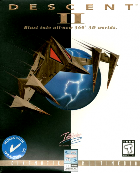 Descent 2 box art