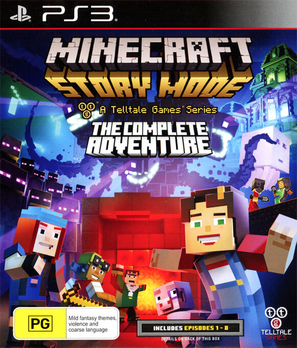 Minecraft - Story Mode - A Telltale Games Series - The Complete Adventure — box-2D (AU)