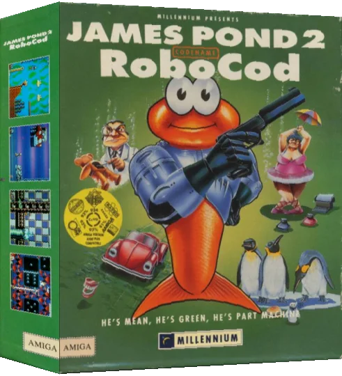 James Pond II - Codename RoboCod — box-3D (EU)
