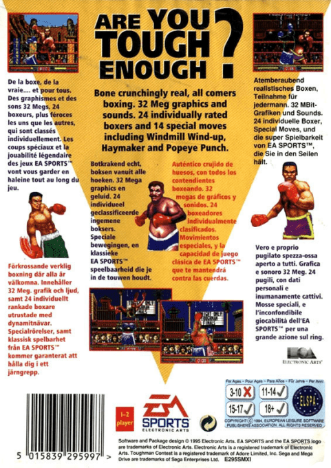 Toughman Contest — box-2D-back (EU)