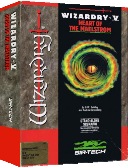 Wizardry 5 - Heart Of The Maelstrom — box-3D (US)